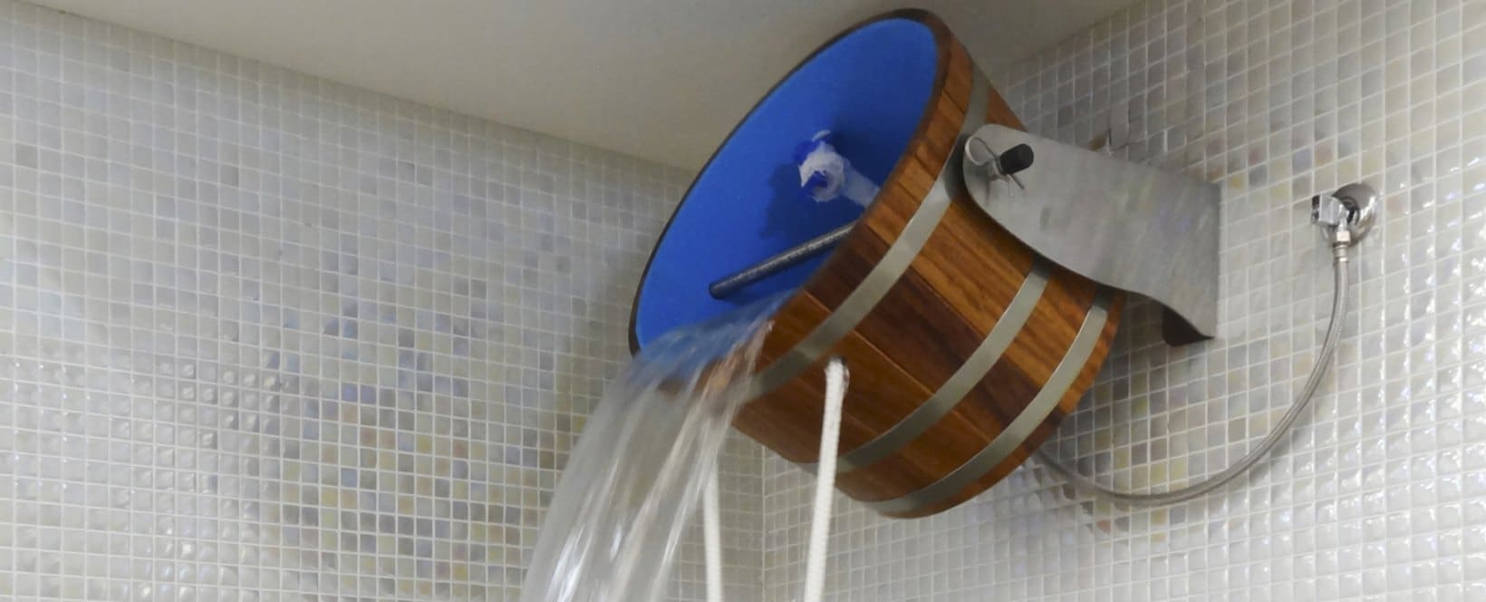 hydrotherapy, bucket shower