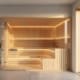 Sauna Interior Inbeca en madera Hemlock